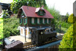 regner U10 bij station